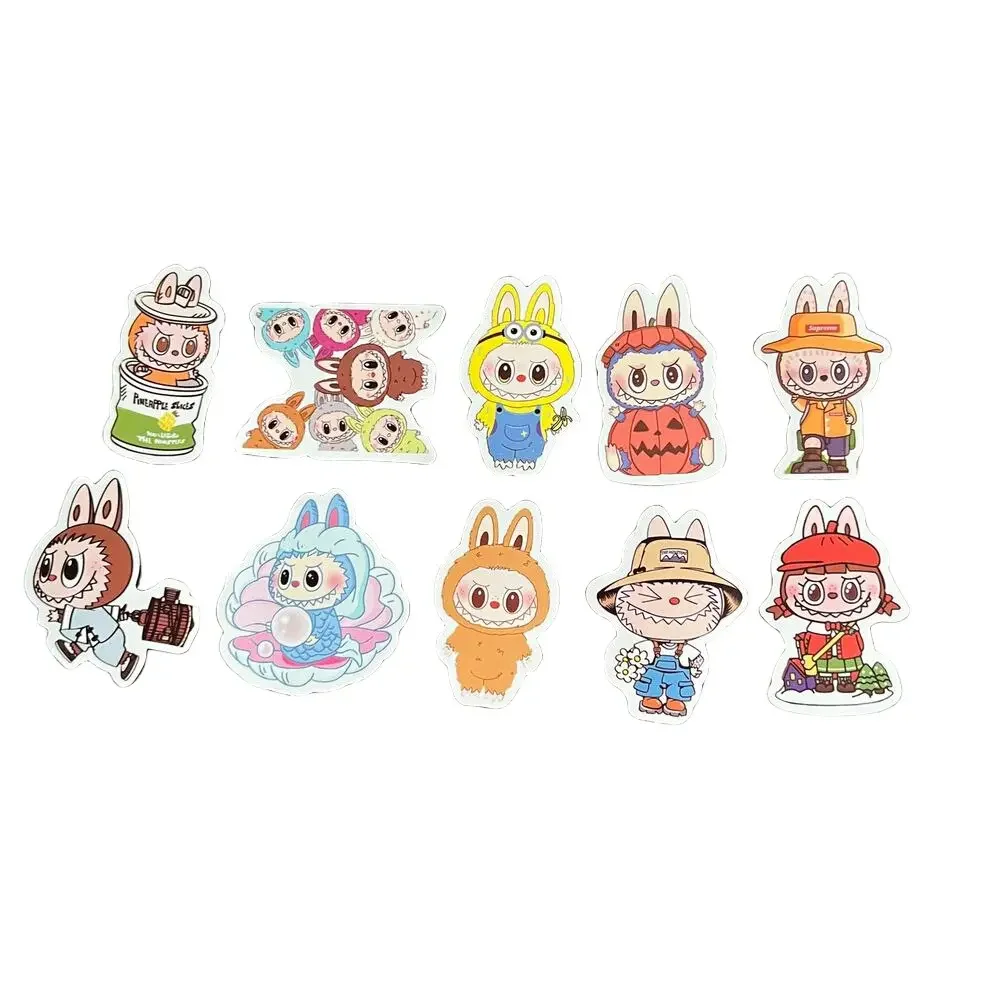 🍭6/$30 Set of 10 Little Monster Stickers - Perfect for a Labubu Lover